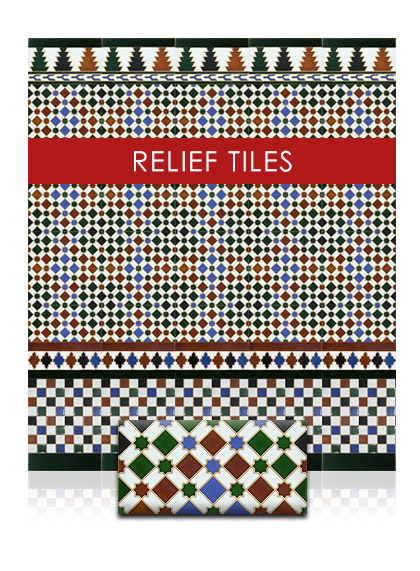 Relief tiles configurator