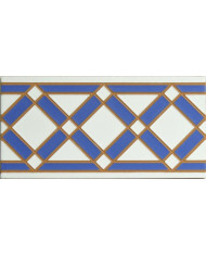 Sevillian relief tile MZ-009-14, Handmade in Seville