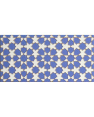 Relief Arabian tile MZ-010-41, Handmade in Seville