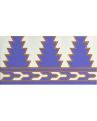 Relief Arabian tile MZ-005-41, Handmade in Seville