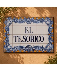 Letrero con Nombre para Finca PER004, Hispalcerámica