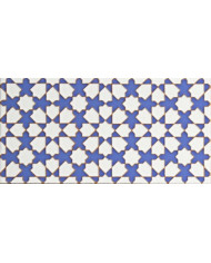 Azulejo Árabe relieve MZ-010-14, Pintado a Mano en Sevilla