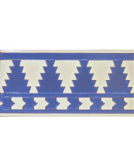 Relief Arabian tile MZ-019-41, Handmade in Seville