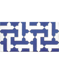 Azulejo Árabe relieve MZ-041-41, Pintado a Mano en Sevilla