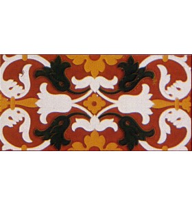 Azulejo Sevillano relieve MZ-035-02 Azulejo Sevillano relieve MZ-035-02