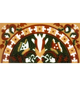Azulejo Sevillano relieve MZ-037-02 Azulejo Sevillano relieve MZ-037-02