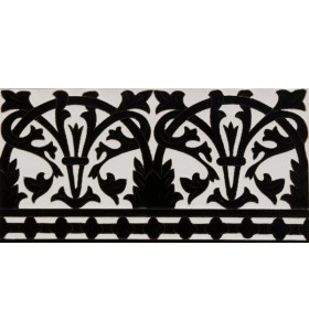 Azulejo Sevillano relieve MZ-042-51 Azulejo Sevillano relieve MZ-042-51
