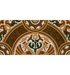 Azulejo Sevillano relieve MZ-054-02A Azulejo Sevillano relieve MZ-054-02A