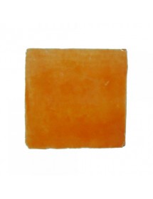 Faïence orange cristalline