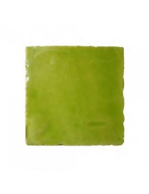 Crystalline pistacchio green tile