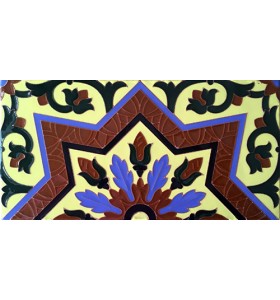 Faïence sévillan relief MZ-038-03