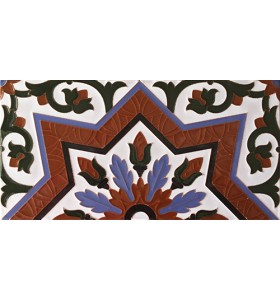 Faïence sévillan relief MZ-038-00