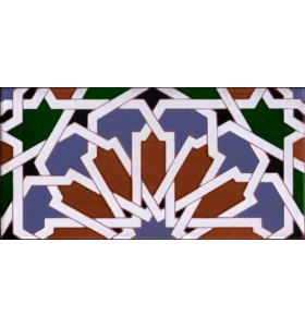 Faïence arabe relief MZ-040-00