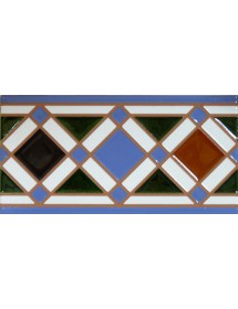 Azulejo Árabe relieve MZ-009-00