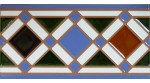 Faïence arabe relief MZ-009-00