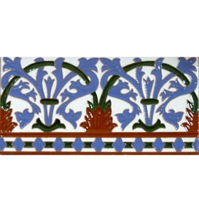 Azulejo Sevillano relieve MZ-042-00