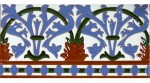 Azulejo Sevillano relieve MZ-042-00