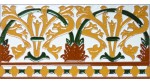 Faïence sévillan relief MZ-042-01