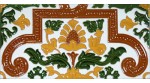 Faïence sévillan relief MZ-053-01A