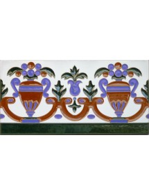 Sevillian relief tile MZ-027-00