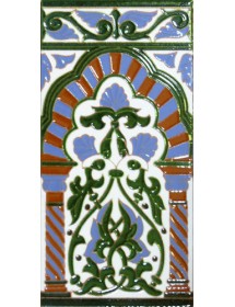 Azulejo Sevillano relieve MZ-030-01