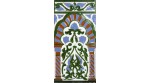 Faïence sévillan relief MZ-030-01