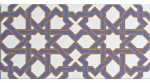 Azulejo Árabe relieve MZ-006-14