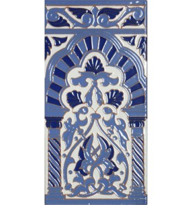 Faïence sévillan relief MZ-030-441