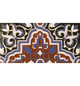 Faïence sévillan relief MZ-032-00