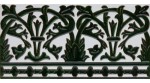 Faïence sévillan relief MZ-042-21
