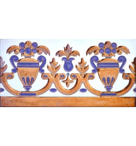 Azulejo Sevillano relieve MZ-027-941