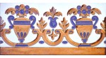 Azulejo Sevillano relieve MZ-027-941