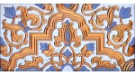 Sevillian relief copper tile MZ-032-941