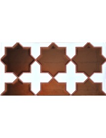 Arabian relief copper tiles MZ-071-91