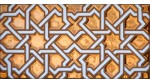 Arabian relief copper tiles MZ-006-91