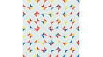 Composition ESTRELLA red/yellow/blue