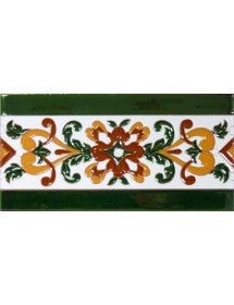 Sevillian relief tile MZ-033-01