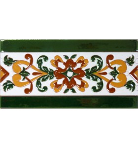 Faïence sévillan relief MZ-033-01