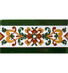 Azulejo Sevillano relieve MZ-033-01