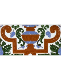 Azulejo Sevillano relieve MZ-053-00B