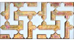Arabian relief copper tiles MZ-041-91