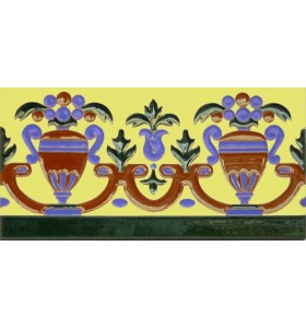 Faïence sévillan relief MZ-027-03
