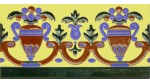 Faïence sévillan relief MZ-027-03