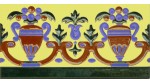 Azulejo Sevillano relieve MZ-027-03