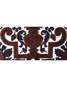 Sevillian relief copper tile MZ-053-941B