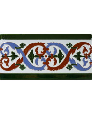 Sevillian relief tile MZ-026-00, Handmade in Seville