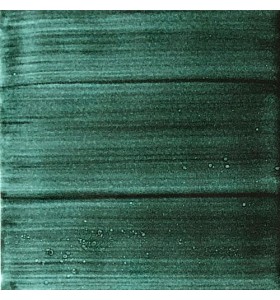 Azulejo pincelado verde tinta pasaje