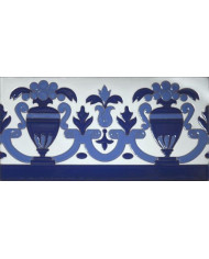 Sevillian relief tile MZ-027-441, Handmade in Seville