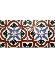 Sevillian relief tile MZ-031-00, Handmade in Seville