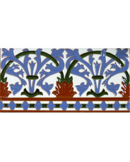 Faïence sévillan relief MZ-042-00